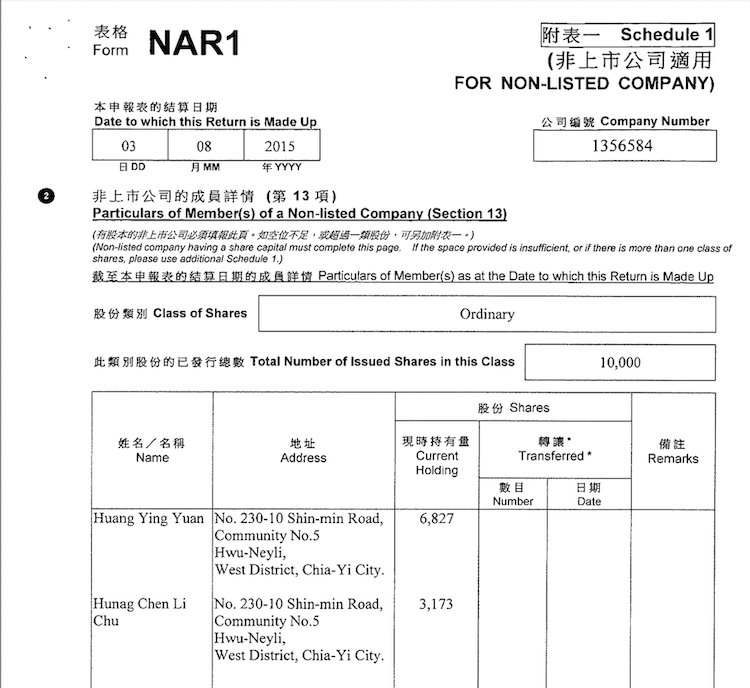 NAR1 Example